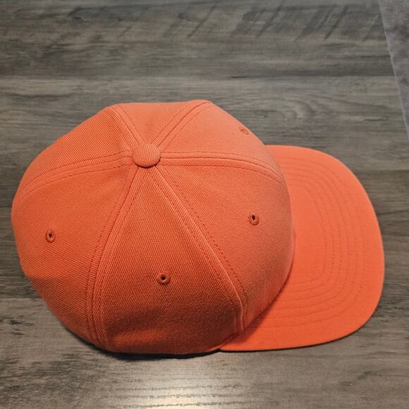 Vtg University of Florida Gators Fitted Flat Bill Hat Cap Orange UF L/XL NCAA - Picture 7 of 11